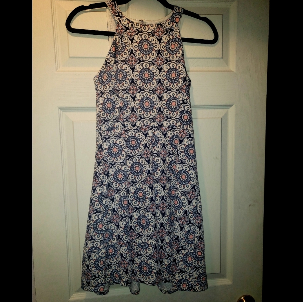 Floral cocktail dress (XS)